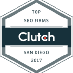 Clutch.co Top SEO Firm in San Diego Award 2017