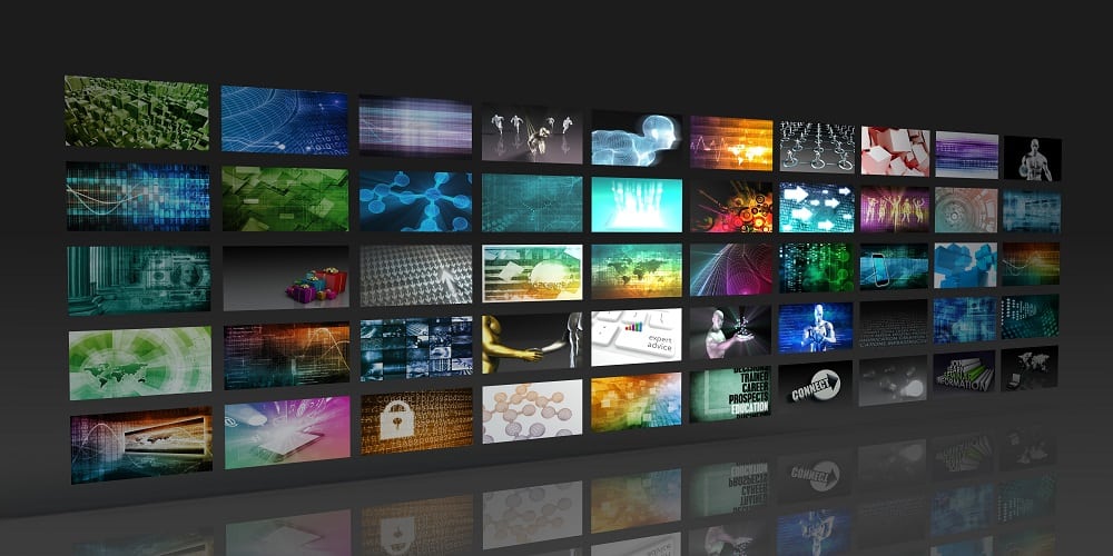 digital image gallery wall