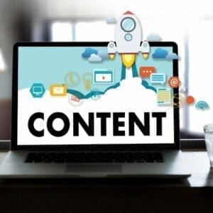 content marketing Content Data Blogging Media Publication Information Vision Concept