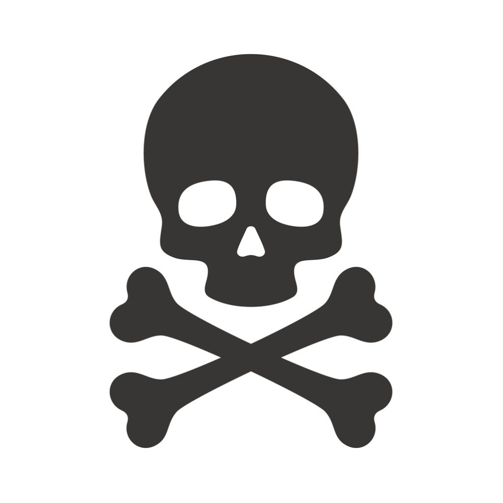 Skull and Crossbones for Toxic Links